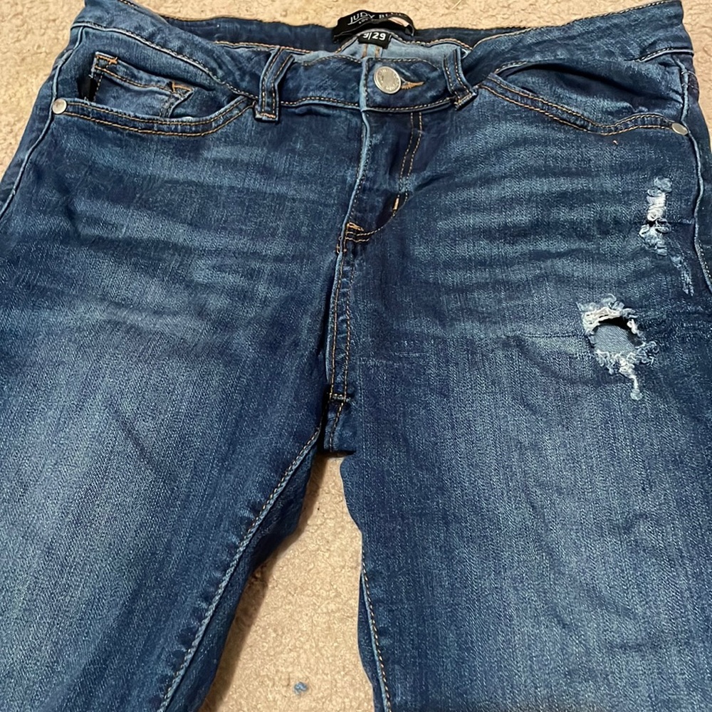 Lightly distressed Judy Blue jeans